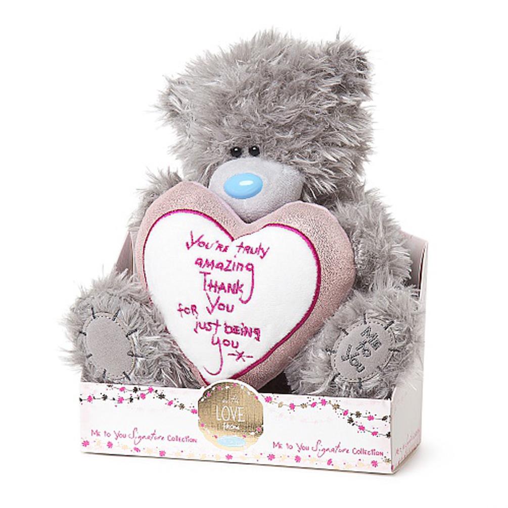 9" You're Amazing Verse Padded Heart Me to You Bear Extra Image 1
